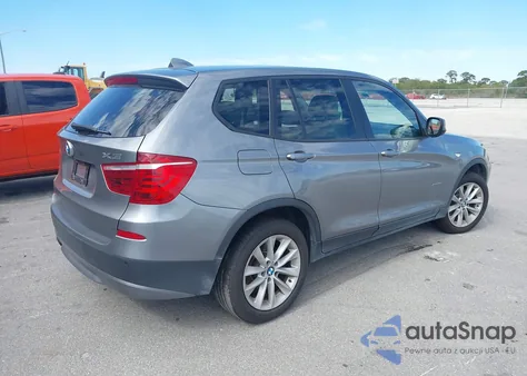 2013 BMW X3 xDrive28I from USA, damaged, VIN 5UXWX9C58D0A17914
